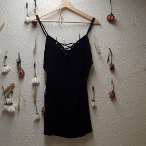 Black summer dress